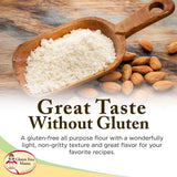 Gluten Free Mama's - Almond Blend Flour - 2 lb Bags - Pack of 6 - Certified Gluten Free Flour - Non-Gritty Texture - Great Flavor - All Purpose - Safe
