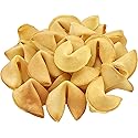 Soeos Fortune Cookies, Approx 96 Count, Vanilla Flavor, Fortune Cookies Individually Wrapped Bulk, Individually Packed Crisp Cookies with Fun