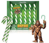 Archie McPhee Bigfoot Pine Flavor Candy Canes - Holiday Candy, Perfect Christmas Stocking Stuffer and Gag Gift