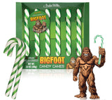 Archie McPhee Bigfoot Pine Flavor Candy Canes - Holiday Candy, Perfect Christmas Stocking Stuffer and Gag Gift