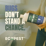 BugOut! Laundry Additive - Natural Detergent Booster for Bed Bug, Mite, Flea, Tick & Carpet Beetle Treatment | Plant-Based Killer, Made