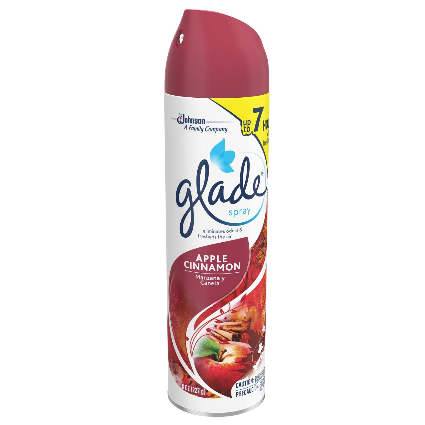 Glade Room Spray Odor Eliminator and Air Freshener 8 oz (227 g) Apple Cinnamon