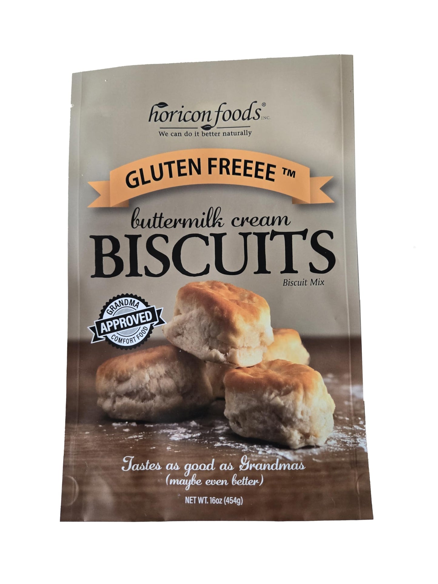 Glutenfreeee Gluten Free Buttermilk Cream Biscuit Mix, 16 Ounce - Delicious, Breakthrough Recipe, Just Like Grandma’s but No Gluten, Easy to Bake