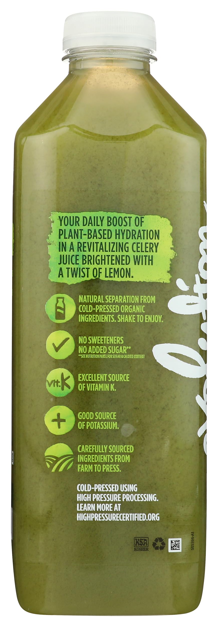 Evolution Fresh, Juice Celery Organic, 44 Fl Oz