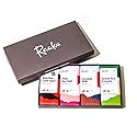 Raaka Chocolate Library Gift Box with Photo Booklet, Gourmet Bean-to-Bar Dark Chocolate, Organic, Vegan, Transparent Trade, Soy Free, Gluten Free