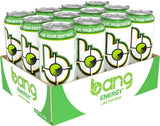 Bang Energy Lime Pop Drop, Sugar-Free Energy Drink, 16-Ounce (Pack of 12)