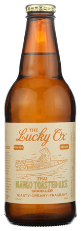 The Lucky Ox, Thai Mango Toasted Rice Sparkler, 12 Fl Oz