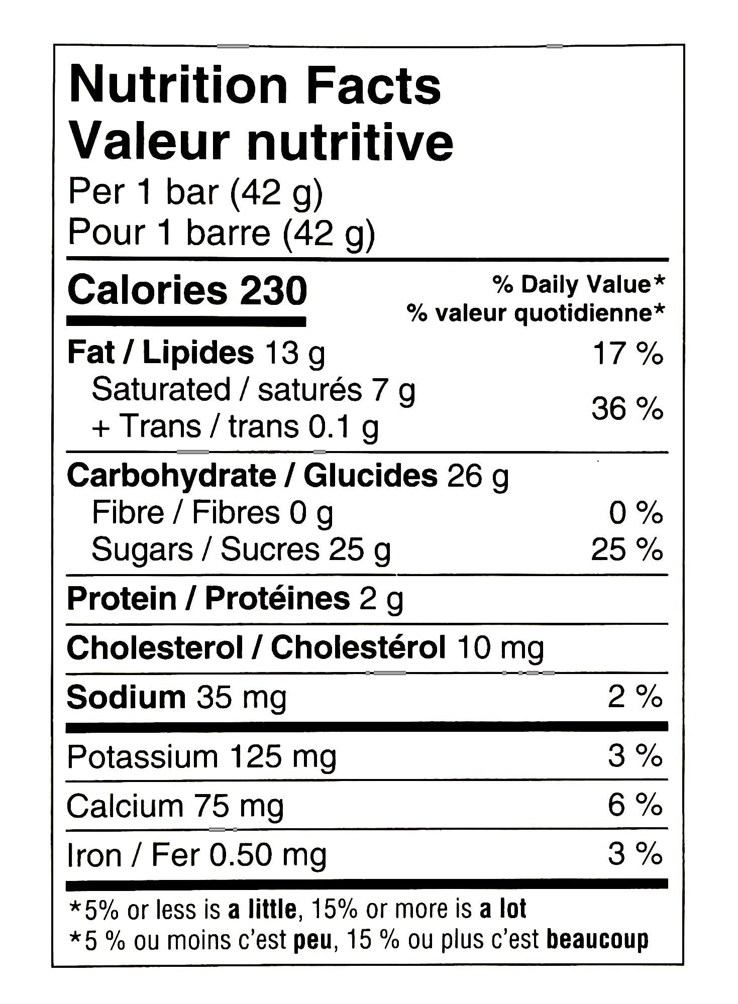 AERO White Chocolate Bars, 42g/1.5 oz., 24 Count, {Imported from Canada}