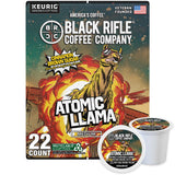Black Rifle Coffee Company Atomic Llama 22 Count - Medium Roast Cinnamon & Brown Sugar Flavored K Cups - Single-Serve Coffee Pods