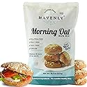 Havenly Morning Oat Bread Mix 18.5 oz. Gluten Free Flour | Vegan, Dairy, Nut, Soy Free | No Knead - Easy to Make | High Fiber, Whole Grain, Gluten Free Organic Oat and Buckwheat flour Ingredients | Baking Yeast Included