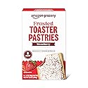 Amazon Grocery, Frosted Toaster Pastries, Strawberry, 13.5 Oz, 8 Ct
