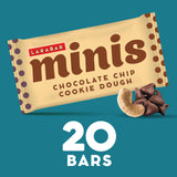 Larabar Minis Chocolate Chip Cookie Dough, Gluten Free Vegan Fruit and Nut Bars, 15.6 oz, 20 Ct