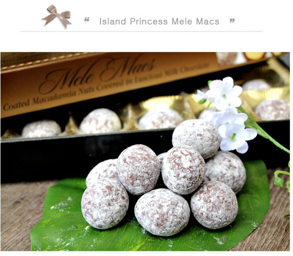 Mele Macs Toffee Coated Macadamia Nuts Covered in Milk Chocolate (6 - 7 oz Box)
