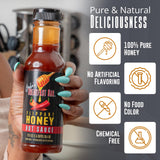 Gocha's Flippant Honey Hot Sauce - 12 fl. oz (354 ml) - All-Natural Spicy Honey with Fiery Heat & Sweetness - Great for Drizzling, Dipping