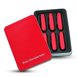 For Victorinox Swiss Chocolate Knife 6-Piece Tin Pack - Chocolate Bars Made in Switzerland - Stocking Stuffers Knife Chocolates for Special Event