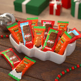 KIT KAT and REESES Assorted Milk Chocolate Snack Size, Christmas Candy Bag, 18.45 oz