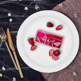 White Solid Round Dessert Paper Plates - 7" (20 Pcs) - Vibrant Party Plates for Appetizing Treats - Perfect for Birthdays & Events