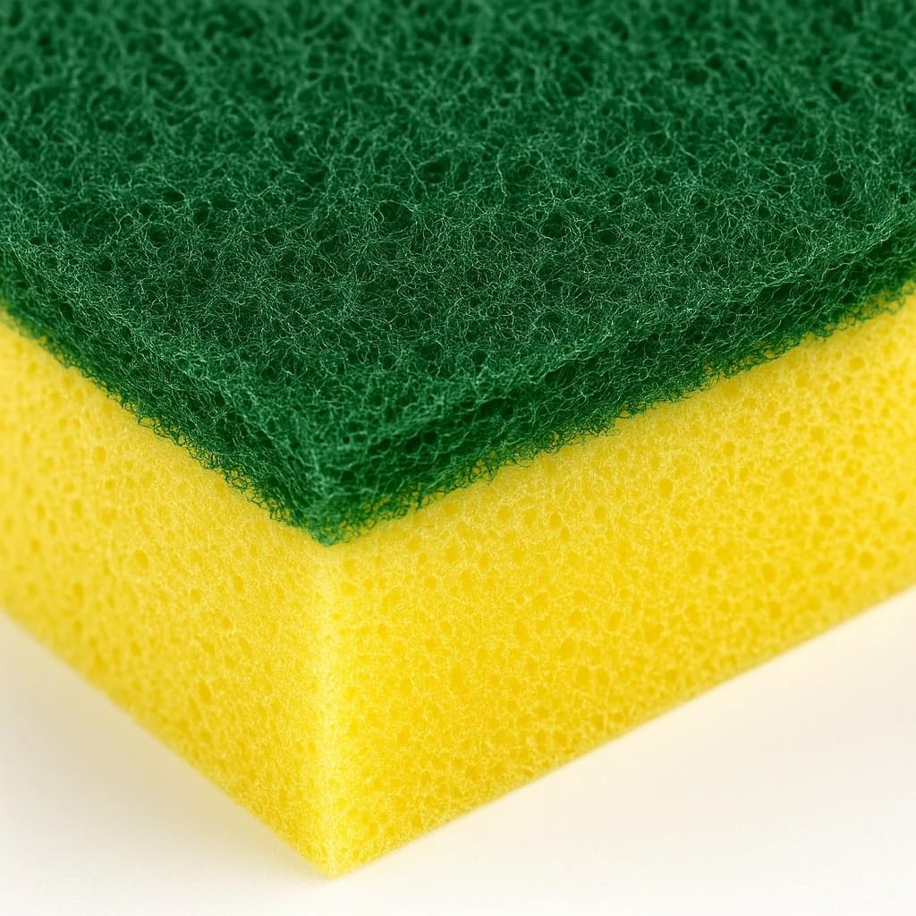 Dish Sponge, Non Scratch Sponges, Heavy Duty Scrub Sponge 24 Pack, Kitchen Scrub Sponges, 2.8x4 inch, Pads for Dishes, for Use Everyday for Tough