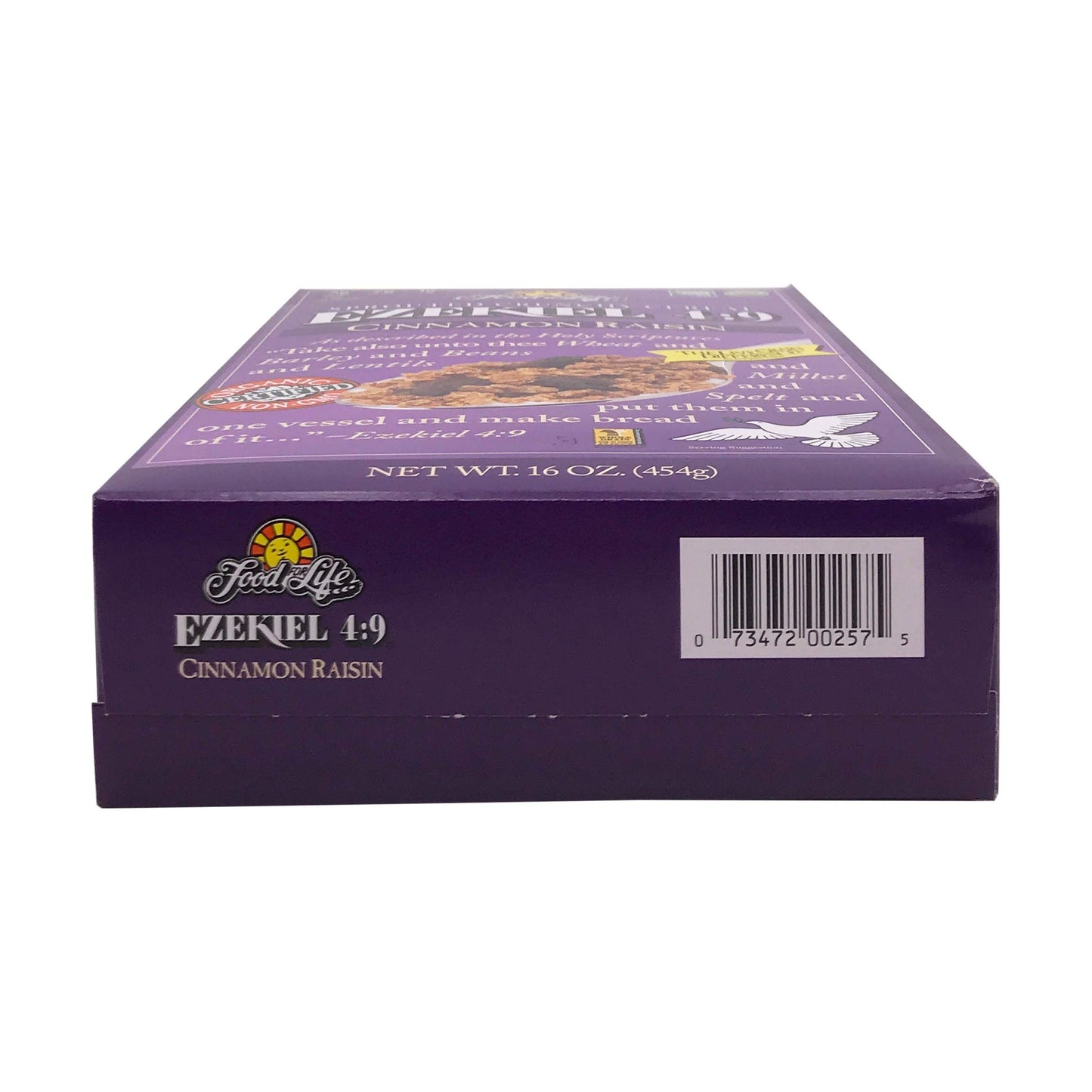 Food For Life Ezekiel 4:9 - Organic Cinnamon Raisin Granola Cereal, Vegan, 16 Oz