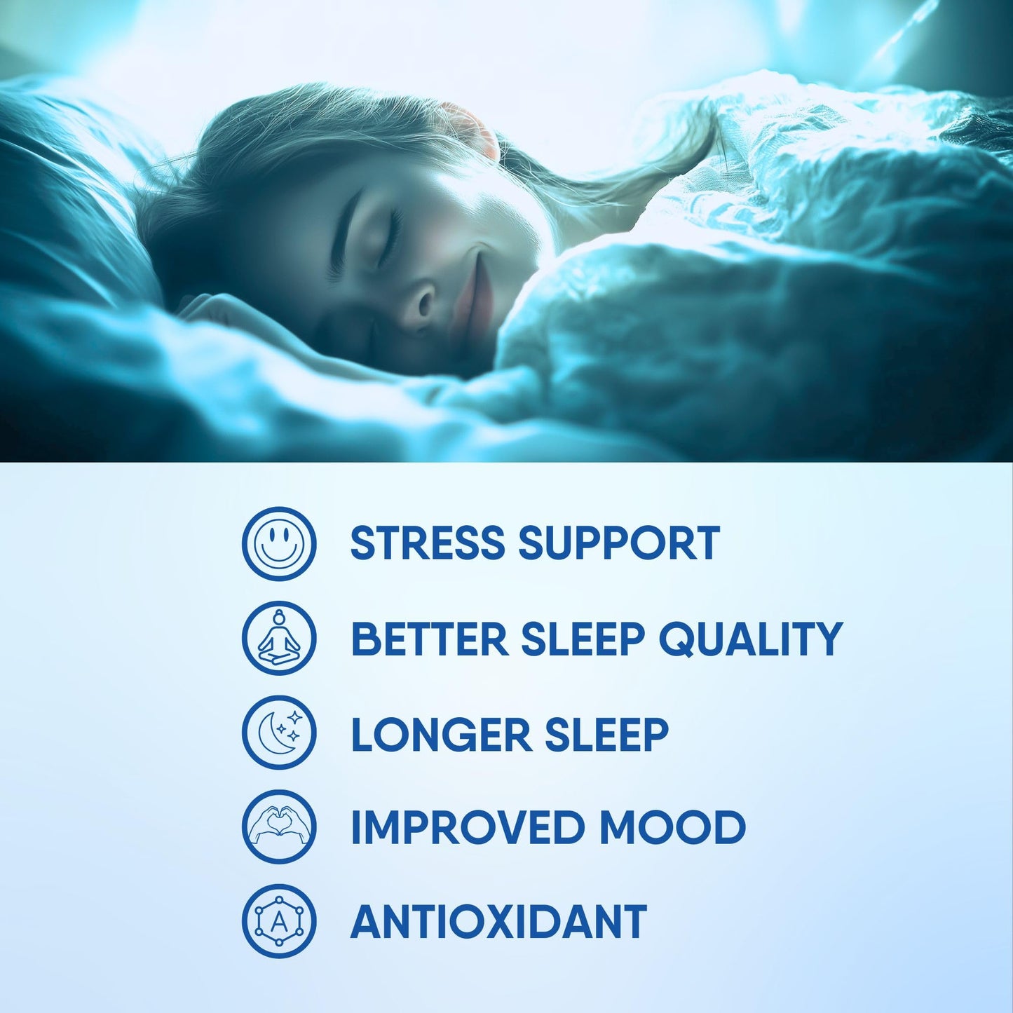 Sleep Aid Herbal Tea - Organic Calming Blend with Lemon Balm, Lavender, Linden, Chamomile, California Poppy, Passionflower, and Verbena - Supports