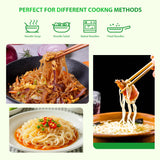 Soeos Konjac Noodles, Spaghetti Pasta, 8.8 oz (250g)*6 Pack, Low Calorie, Low Carb, Keto and Paleo Friendly Shirataki Noodle, Gluten-Free, Fat Free