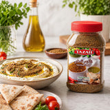 Tazah Zaatar 16oz Palestinian Zatar Spice Blend Thyme Mixture Za'atar in Jar