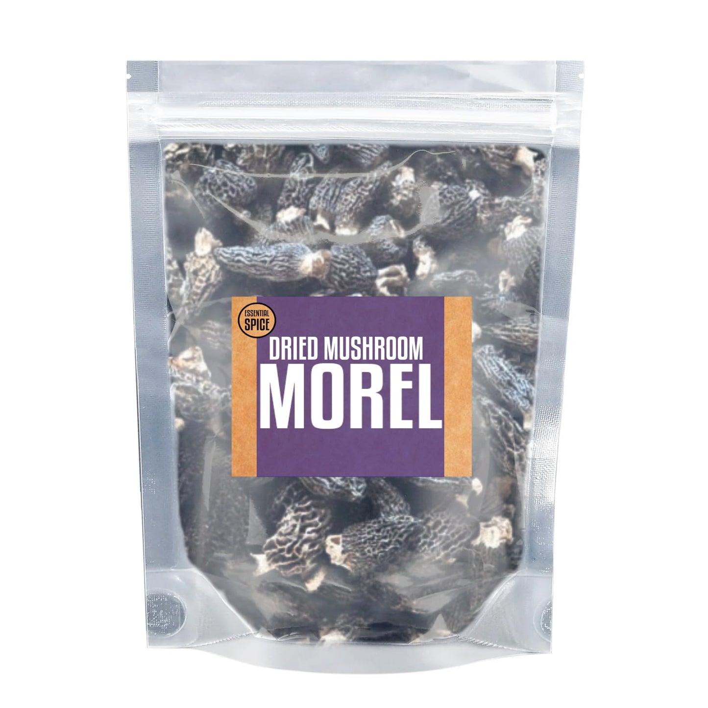 Essential Spice Dried Morel Mushrooms - Whole, Rich Earthy & Nutty Flavor - Gourmet Wild Mushrooms for Sauces, Risottos, Pasta & Steaks - Easy