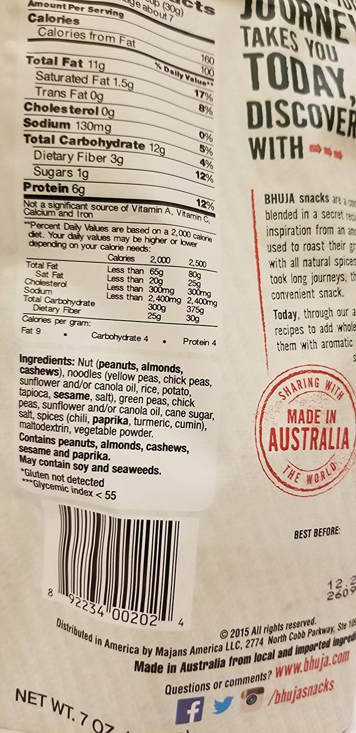 Majans Bhuja Snacks nut mix