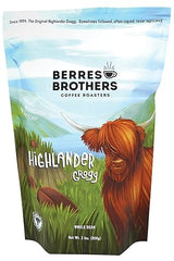 Berres Brothers Highlander Grogg Whole Bean Coffee 2 Pound Package Combination of Caramel, Butterscotch and Hazelnut, 2 LB Whole Bean Coffee Medium