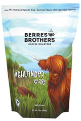 Berres Brothers Highlander Grogg Whole Bean Coffee 2 Pound Package Combination of Caramel, Butterscotch and Hazelnut, 2 LB Whole Bean Coffee Medium
