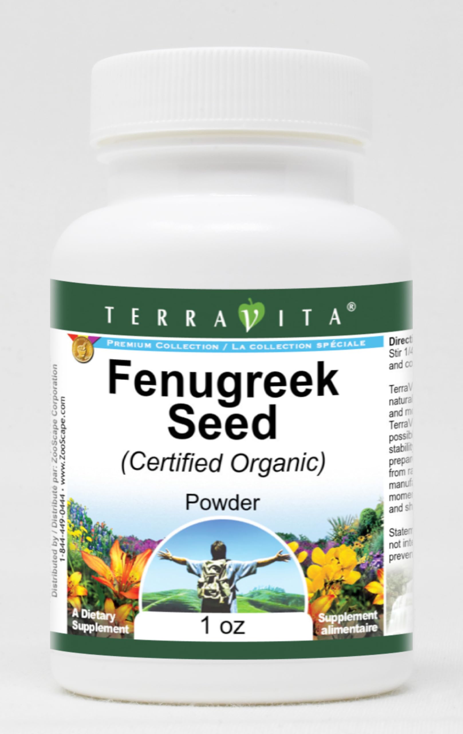 Fenugreek Seed (Certified Organic) Powder (1 oz, ZIN: 517676) - 3 Pack