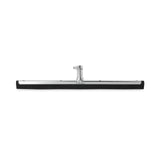 Rubbermaid Commercial Products Standard Floor Squeegee, 22-inch Dual Moss, Silver/Metal, Heavy Duty Rubber Floor Scrubber for Bathroom/Garage/Tile in