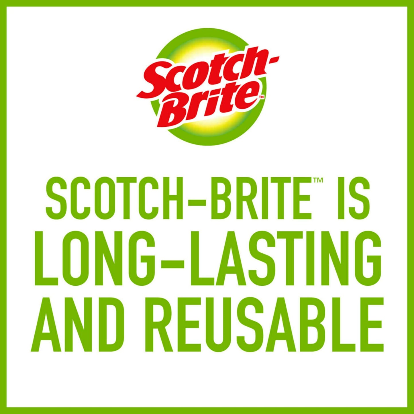 Scotch-Brite® Dobie Scrubber 498, Multicolor, Blue or White