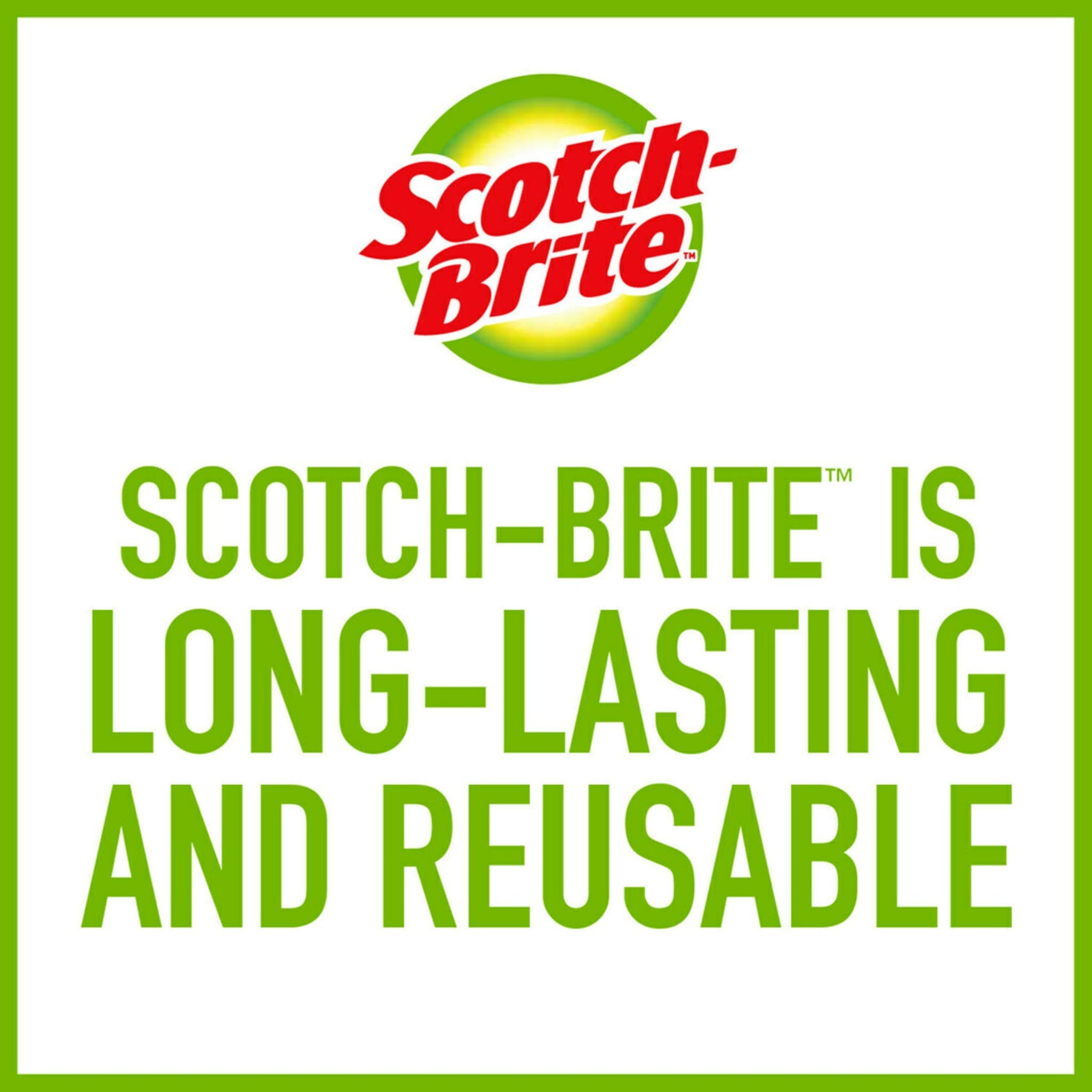 Scotch-Brite® Dobie Scrubber 498, Multicolor, Blue or White