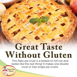 6054 | Gluten Free Mamas Pie Crust Mix | 18 oz. Bag. Light and Flaky - Certified Gluten Free Ingredients - All Purpose - Safe for Celiac Diet - Easy to Store