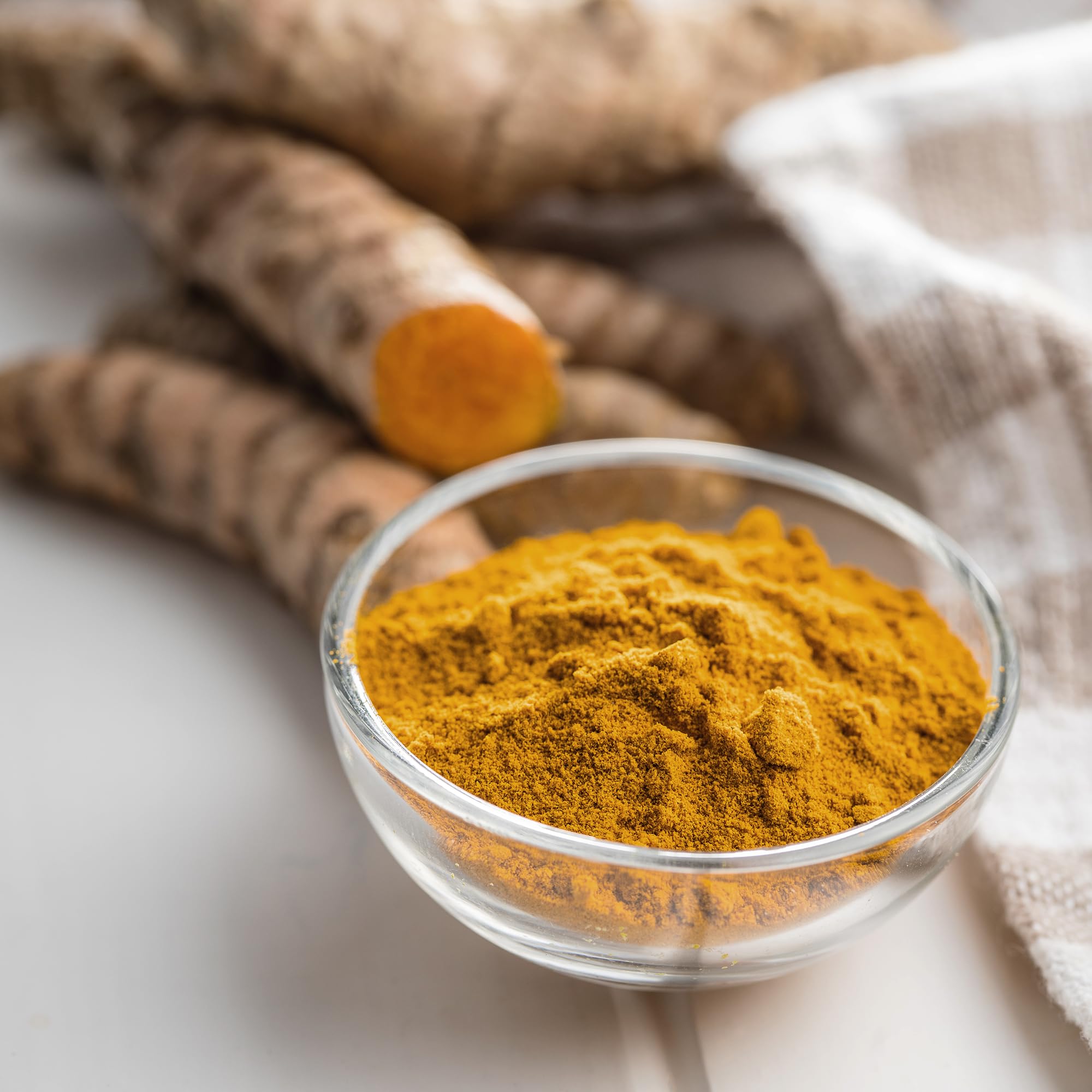 Birch & Meadow Ground Turmeric, 8 oz, Traditional Indian Flavor, Aromatic