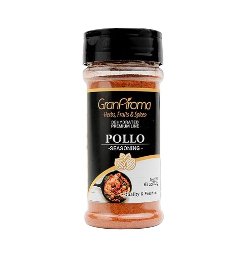 GranAroma Pollo Seasoning, Authentic Spice Blend, Savory & Flavorful, Chicken Seasoning (6.5 Ounce)