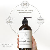 Rowe Casa Organics Bergamot and Lavender Laundry Detergent Liquid - Natural Liquid Washing Detergent with Floral, Sweet, and Fresh Scent - 16 Oz Pump
