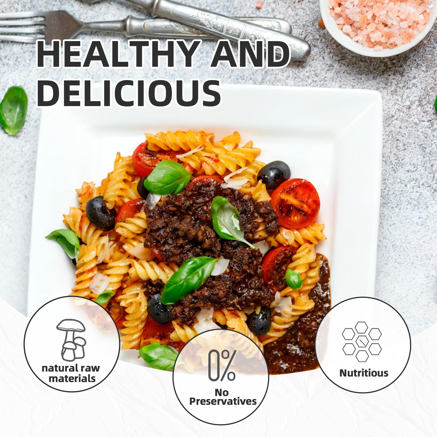 YANGFUN Porcini Mushroom Sauce, Natural Boletus Condiment, Ready-to-eat?Mushroom Can?1.7oz