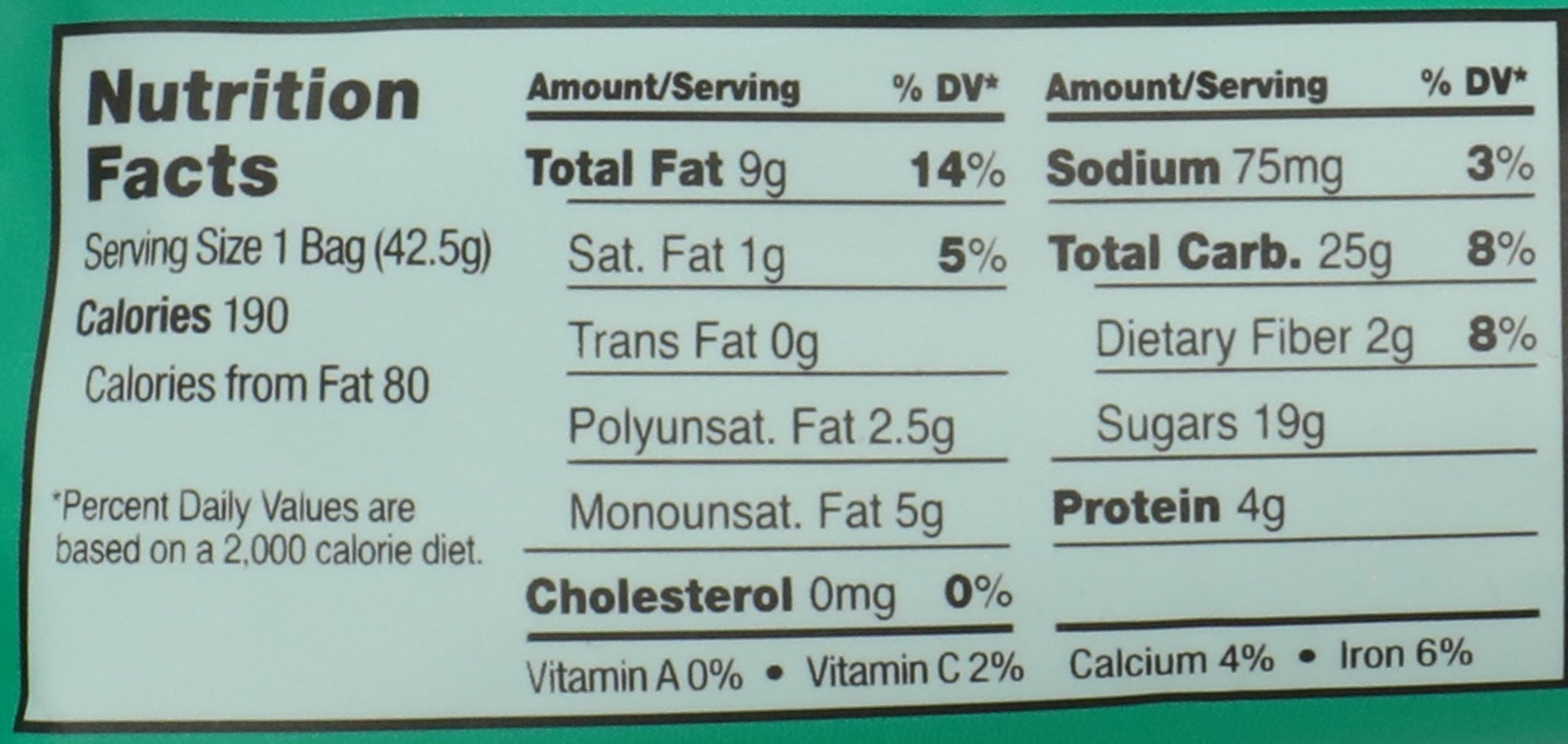 Trail Mix with Classic Fruit & Nuts - 1.5 oz. Pouch by Sahale