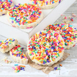 Dulcet Gift Baskets, Fresh Baked Holiday Bakery Cookie and Brownie Gift Tin Happy Holiday Tin for Men and Women, Mom, Dad -Friends Family