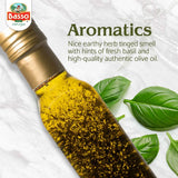 Basil Extra Virgin Olive Oil for Dipping and Tasting 8.5 Fl Oz (250 ml)