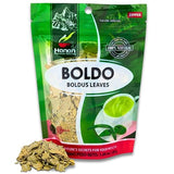 Hanan Boldus Loose Leaf Herbal Tea 1.1oz Boldo Leaves and Herbs Dried Peumus Boldus Plant Leaves From Peru
