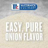 McCormick Culinary Onion Powder, 5.5 lb - One 5.5 Pound Container of Bulk Onion Powder Seasoning, Perfect for Sauces, Gravies, Soups, Dips and More
