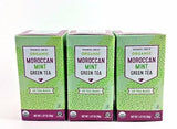 Trader Joe's Organic Moroccan Mint Green Tea 20 tea bags (Pack of 3)
