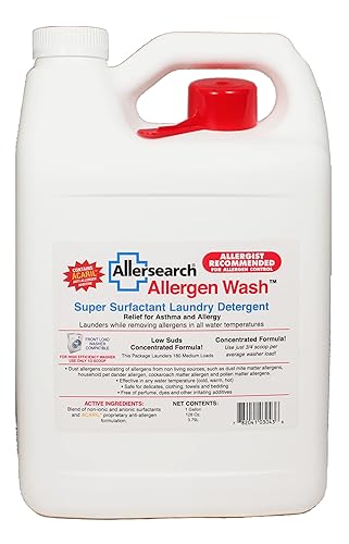 Allergen Wash Laundry Detergent 128 oz.