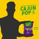 Cajun Pop Gourmet Popcorn Flavored Popcorn Already Popped Without Kernels Chocolate Drizzle, Birthday Popcorn & Movie Night Sweet & Spicy Snacks (King