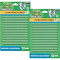 Green Gobbler Drain Cleaner & Deodorizer FRESH SCENT Sticks for Toilet Tanks, Sinks, Bathtub Drains, Washing Machine Drains and Garbage Disposals - 24