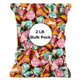 Candykrave Hershey'ss Easter Hippity Hoppity Kisses Milk Chocolate candy - (2LB 180 pcs) - Bulk chocolate Silver Foil Candy variety pack - Delicious