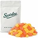 Orange & Lemon Citrus Slices - 1 lb Bulk Jelly Fruit Slices - Classic Orange Slice & Lemon Slice Treat - Sweet Sugar-Coated Citrus Snack for Candy